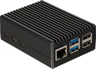 Akcesoria do komputerów jednopłytkowych - Raspberry Pi RB-ALUCASEP5-08 akcesorium do zestawów uruchomieniowych Etui Czarny RB-ALUCASEP5-08 - miniaturka - grafika 1