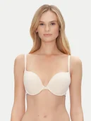 Biustonosze - Guess Biustonosz push-up O3RC17 KBBU1 Beżowy - miniaturka - grafika 1