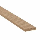 Podesty i deski tarasowe - Listwa kompozytowa Modern 240x1x5.5 cm teak DLH - miniaturka - grafika 1
