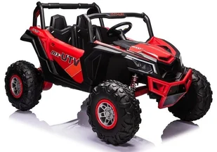 LEAN CARS Auto na Akumulator Buggy UTV-MX Czerwony 7765 - Pojazdy elektryczne dla dzieci - miniaturka - grafika 1