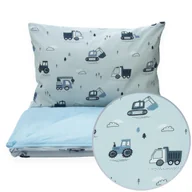 Pościel dla dzieci - POŚCIEL 160x100 DZIECIĘCA 2EL 100x160 + POSZEWKA 50X60 DO ŁÓŻECZKA ŁÓŻKA - miniaturka - grafika 1