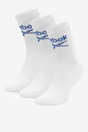 Skarpetki damskie - Reebok R0255-SS24 (3-pack) Biały - miniaturka - grafika 1