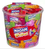 Inne słodycze - Maoam, gumy rozpuszczalne o smaku owocowym Stripes, 150 sztuk - miniaturka - grafika 1