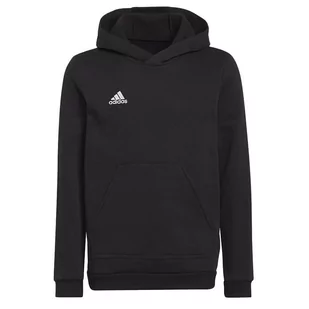 Bluza adidas Entrada 22 H57516 - czarna - Bluzy dla dziewczynek - miniaturka - grafika 1