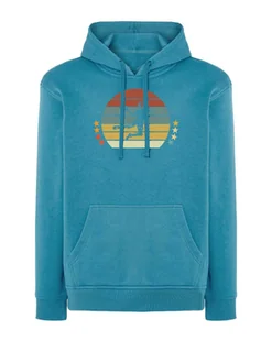 Bluza Piłka ręczna Szczypiorniak Sportowa na Trening Niebieska XL - Bluzy męskie - miniaturka - grafika 1