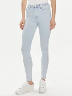 Tommy Hilfiger Jeansy Harlem WW0WW41311 Błękitny Skinny Fit - Spodnie damskie - miniaturka - grafika 1