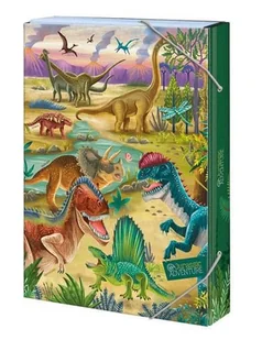TECZKA Z GUMKĄ A4 4CM 1231 JURASSIC ADVENTURE ARGUS - Teczki i skoroszyty - miniaturka - grafika 1