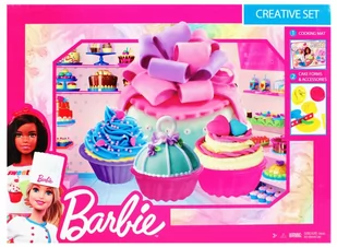 Mega Creative Masa plastyczna Barbie cukiernia duża - - Masy plastyczne - miniaturka - grafika 1
