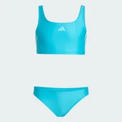 Stroje kąpielowe dla dziewczynek - 3-STRIPES V-BACK BIKINI - Adidas - miniaturka - grafika 1