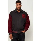 Kurtki męskie - HUGO Kurtka bomber Blaine | HUGO X RACING BULLS | Loose fit | z dodatkiem wełny - miniaturka - grafika 1