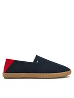 Espadryle męskie - Tommy Hilfiger Espadryle FM0FM05353 Granatowy - miniaturka - grafika 1