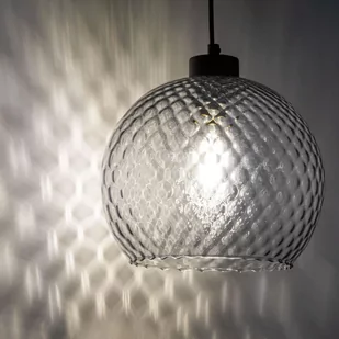 Lampa wisząca z kloszem imitującym kryształ TK 4626 z serii DEVON - Lampy sufitowe - miniaturka - grafika 3