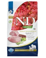 Sucha karma dla psów - FARMINA N&D Quinoa Dog Adult medium maxi Weight management lamb, broccoli 2,5 kg - miniaturka - grafika 1