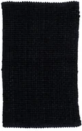 Dywaniki łazienkowe - Dywanik łazienkowy czarny Belweder 80 x 50 cm Multi -Decor - miniaturka - grafika 1