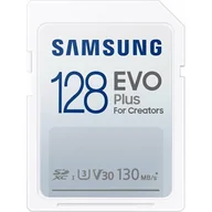 Karty pamięci - Samsung EVO Plus 2021 SDXC 128GB UHS-I/U3 V30 MB-SC128K/EU MB-SC128K/EU - miniaturka - grafika 1