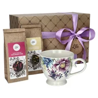 Herbata - Pudełko filiżanka herbata zestaw upominek - miniaturka - grafika 1
