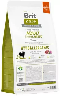 BRIT CARE Dog Hypoallergenic Adult Small Breed Lamb 3kg - Sucha karma dla psów - miniaturka - grafika 3