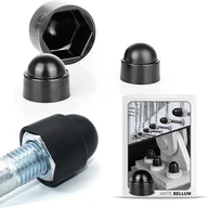 Śruby i nakrętki - 10 sztuk osłon na śruby M12, osłony na śruby, trwałe osłony na nakrętki, do śrub meblowych, solidna ochrona przed korozją - miniaturka - grafika 1