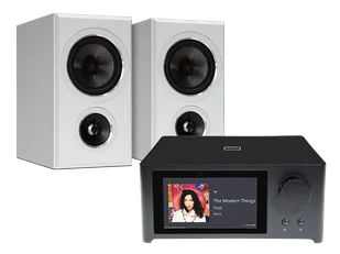 NAD C 700 V2 (czarny) + Imagine B50 (biały) - Zestawy stereo - miniaturka - grafika 1