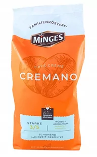 MINGES MINGES CREMANO, kawa ziarnista, 1kg - Kawa - miniaturka - grafika 1