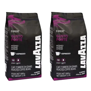2x Kawa ziarnista LAVAZZA Gusto Forte Expert 1 kg - Kawa - miniaturka - grafika 1