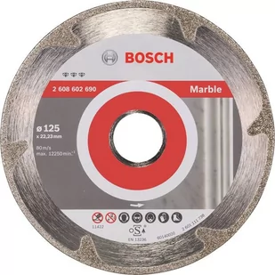 Bosch DIAMENTOWA TARCZA TNĄCA DO MARMURU BEST FOR MARBLE 125 mm 2608602690 - Tarcze do pił - miniaturka - grafika 1