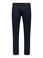 Spodnie męskie - ONLY & SONS spodnie męskie, granatowy, 29W / 34L - miniaturka - grafika 1