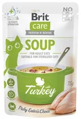 Mokra karma dla kotów - Brit Care Cat Soup Turkey saszetka 75g - miniaturka - grafika 1