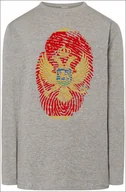 Koszulki męskie - Czarnogóra Flaga Odcisk Longsleeve Rozm.XS - miniaturka - grafika 1