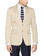 Kurtki męskie - Hackett London Stretch Cotton Jkt, kurtka męska, Kamień, 44W / 32L - miniaturka - grafika 1