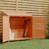 Altany ogrodowe - Szopa ogrodowa, brązowa, 102x52x112 cm, lite drewno jodłowe Lumarko - miniaturka - grafika 1