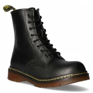 Glany damskie - Glany ze skóry naturalnej Filippo GL429/22 BK czarne - miniaturka - grafika 1