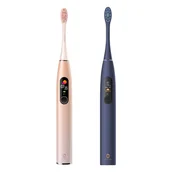 Szczoteczki elektryczne - Xiaomi Oclean X Pro 2szt. Różowy-niebieski - miniaturka - grafika 1