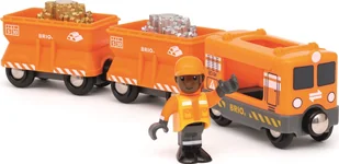 Brio BRIO 36049 - Freight train - Pociągi dla dzieci - miniaturka - grafika 1