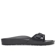 Klapki i japonki damskie - Klapki Birkenstock Madrid Eva 128163 - czarne - miniaturka - grafika 1