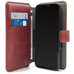 PURO Universal Wallet 360° - Uniwersalne etui obrotowe z kieszeniami na karty, rozmiar XL (czerwony) - Etui i futerały do telefonów - miniaturka - grafika 1