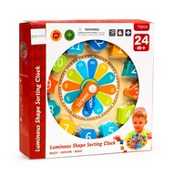 Sortery dla dzieci - Madej Sorter zegar drewniany 46375 - miniaturka - grafika 1