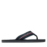 Klapki i japonki męskie - Japonki Tommy Hilfiger Web Beach Sandal FM0FM05340 Granatowy - miniaturka - grafika 1
