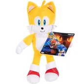 Figurki dla dzieci - SONIC THE HEDGEHOG MOVIE 3 ORYGINALNA MASKOTKA PLUSZOWA PLUSZAK TAILS 25cm - miniaturka - grafika 1