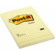 Notesy i bloczki - Bloczek 3M POST-IT 662 102x152mm żółte 100k kratka /UU009543230 - miniaturka - grafika 1