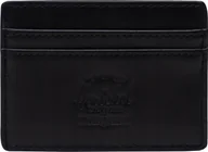 Portfele - Herschel Herschel Charlie Leather RFID Wallet 11146-00001 Czarne One size - miniaturka - grafika 1