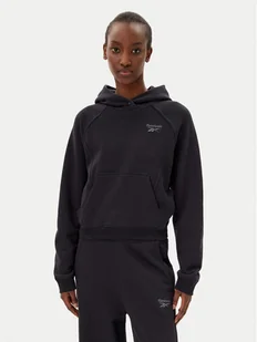 Reebok Bluza Icon Elements 100214101 Czarny Regular Fit - Bluzy damskie - miniaturka - grafika 1