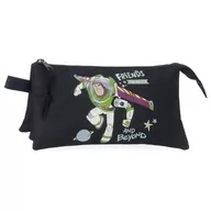 Etui na dokumenty i karty - Joumma Disney Friends to Infinity and Beyond Triple Case Czarny 22x12x5 cms Poliester 1,32 l, Czarny (Black), Talla única, Potrójne etui - miniaturka - grafika 1