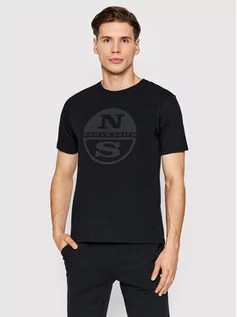 Koszulki i topy damskie - North Sails T-Shirt Graphic 692792 Czarny Regualr Fit - grafika 1