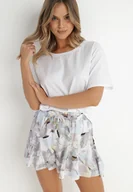 Spodenki damskie - Szare Szorty Ashari - miniaturka - grafika 1