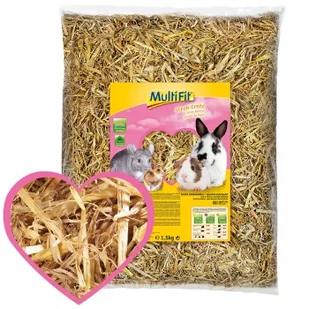 MultiFit Słoma ze żniw 1,5 kg - Akcesoria do hodowli zwierząt - miniaturka - grafika 1