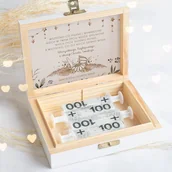 Pudełka i szkatułki - ZASTRZYK gotówki Szkatułka na pieniądze Chrzest św. Boho - miniaturka - grafika 1