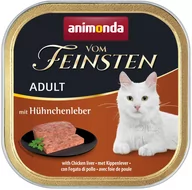 Mokra karma dla kotów - Animonda vom Feinsten Adult, 6 x 100 g - Wątróbka drobiowa - miniaturka - grafika 1