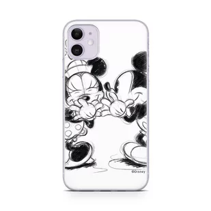Disney ERT GROUP Oryginalne etui na telefon komórkowy Mickey and Minnie 010 iPhone 11 Phone Case Cover DPCMM4001 - Etui i futerały do telefonów - miniaturka - grafika 1