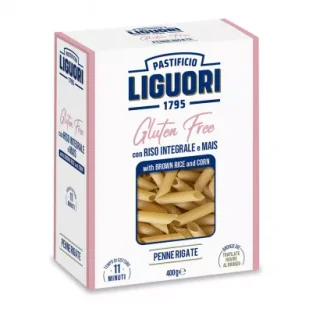 Makaron Liguori GLUTEN FREE Penne Rigate 400 g - Makaron - miniaturka - grafika 1